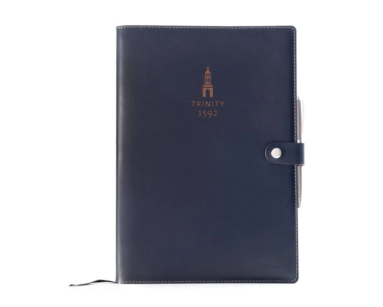 CarveOn Leather A4 Notebook + Pen Brown - Image 3