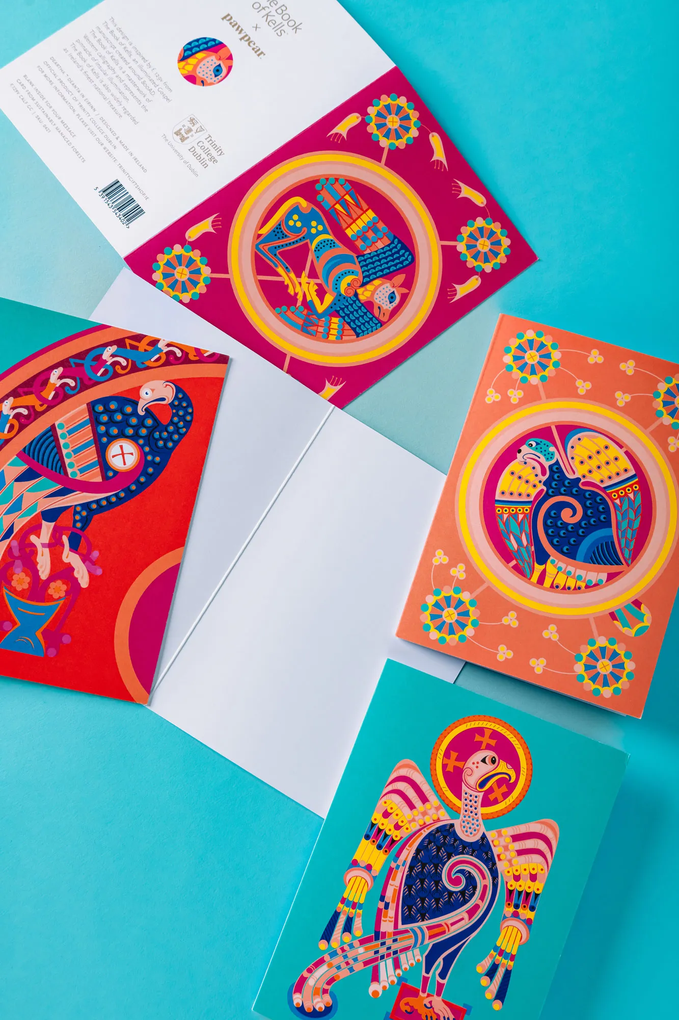 Book of Kells X Pawpear – Winged Creatures Greeting Card Box - Image 7