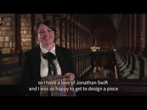 Trinity College Dublin Jonathan Swift Avoca Scarf - Narrow - Image 6