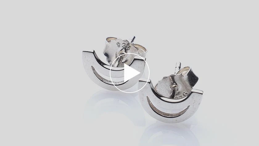 Trinity College Dublin Sterling Silver Stud Earrings Long Room Modern - Image 6