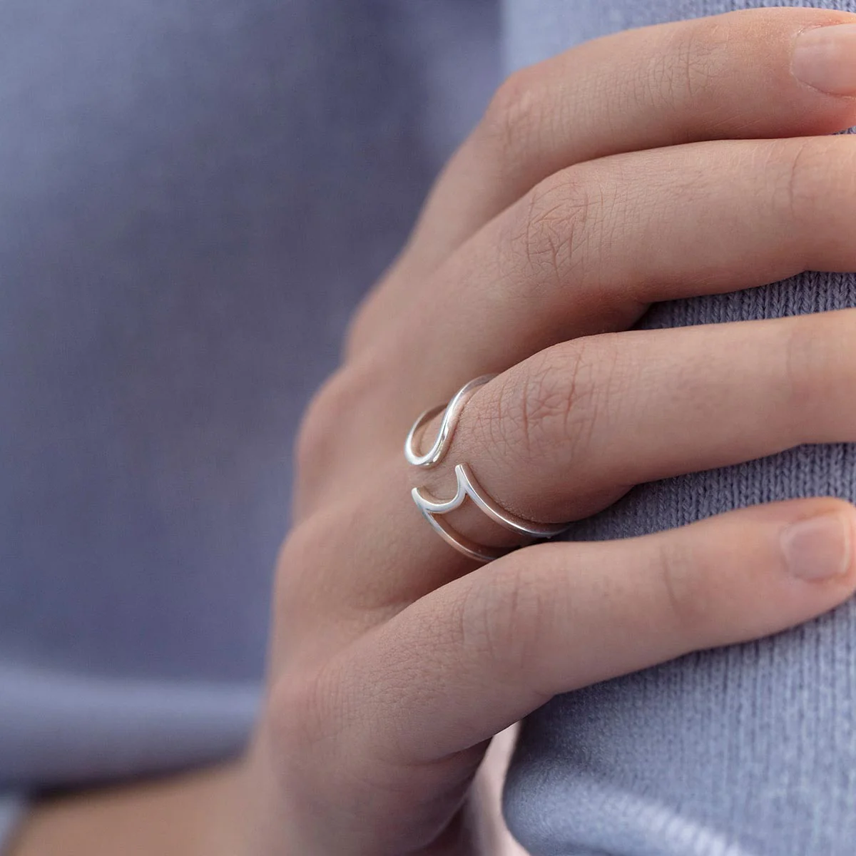 Trinity College Dublin Sterling Silver Ring Modern Long Room - Image 9