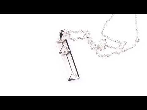 Trinity College Dublin Sterling Silver Door Pendant Rectangle - Image 5