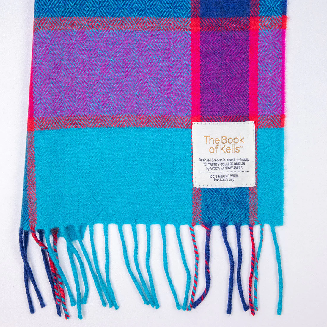 Book of Kells Avoca Scarf Blue - Image 10
