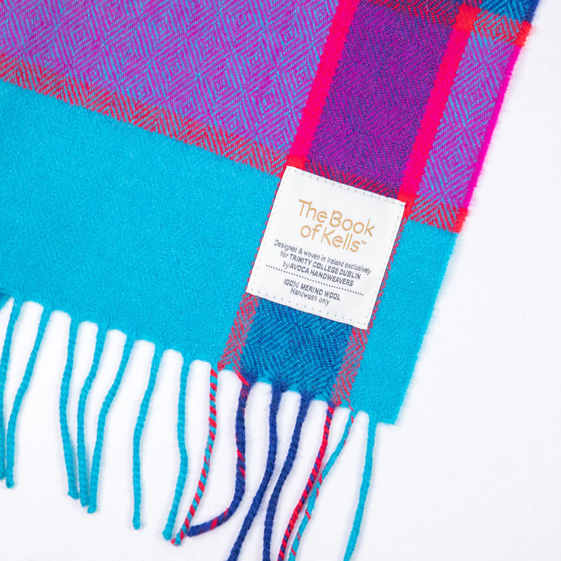 Book of Kells Avoca Scarf Blue - Image 3