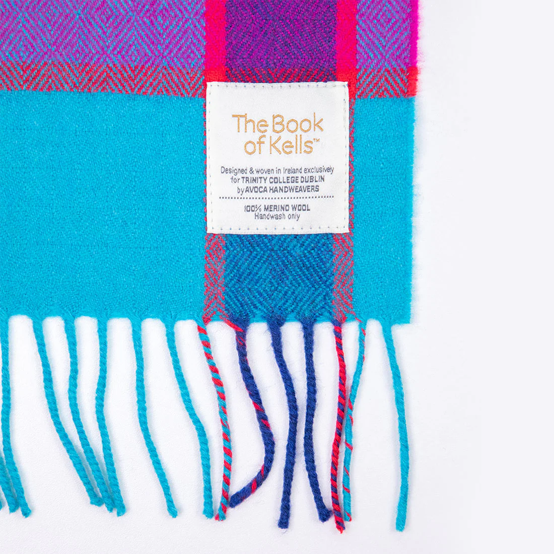 Book of Kells Avoca Scarf Blue - Image 6