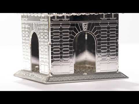 Trinity College Dublin - Campanile 3D Decoration Silver - Image 4