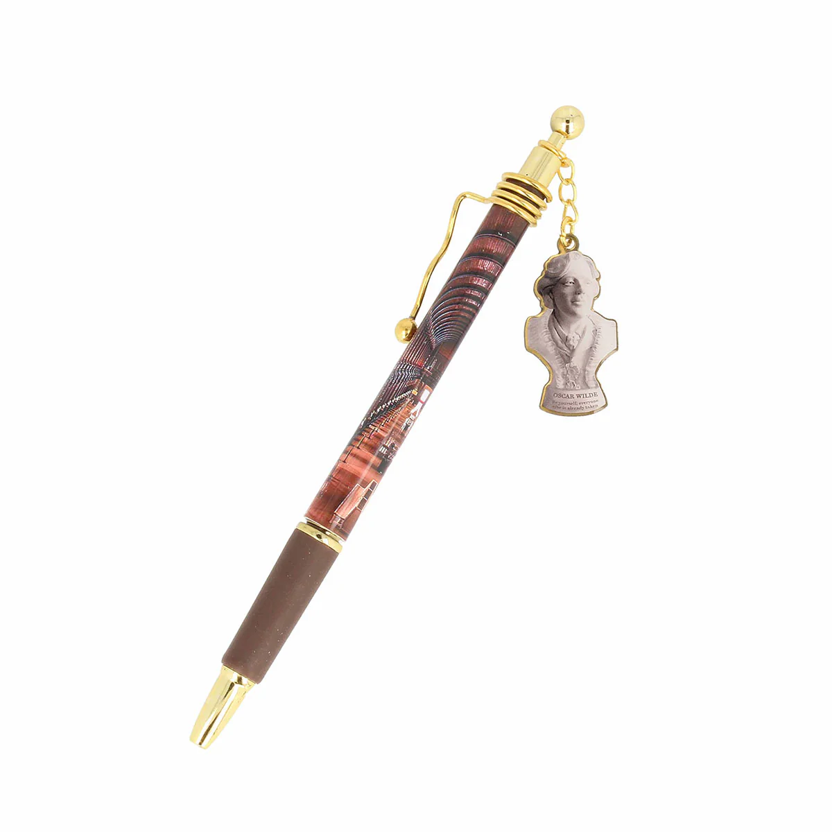 Trinity College Dublin Library Collection Black Charm Pen - Image 3