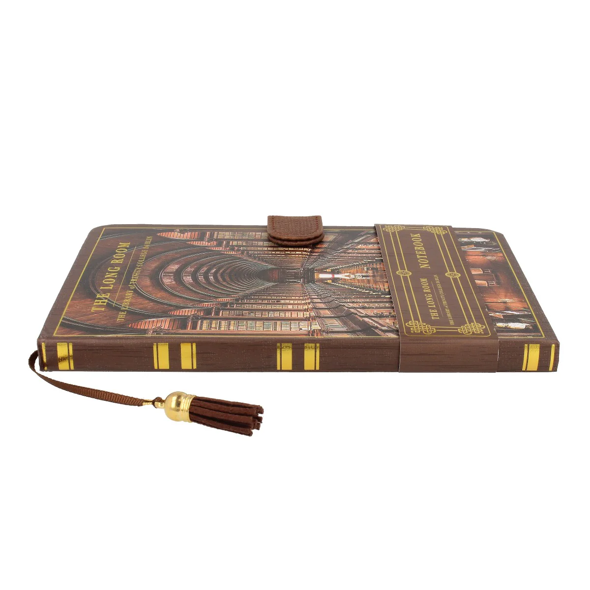 Trinity College Dublin Library A5 Notebook Brown - Image 4